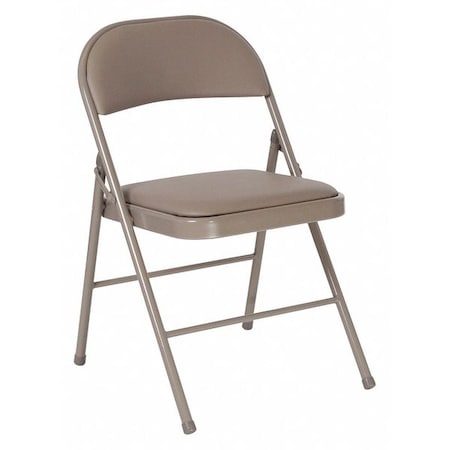 Folding Chair, Vinyl, Gray MPN:HA-F003D-GY-GG