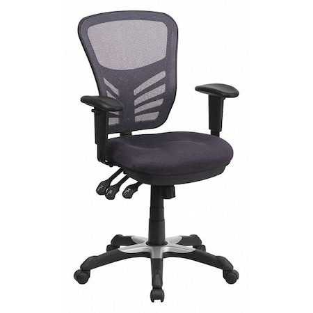 Mid-Back Exec Chair, Dark Gray MPN:HL-0001-DK-GY-GG