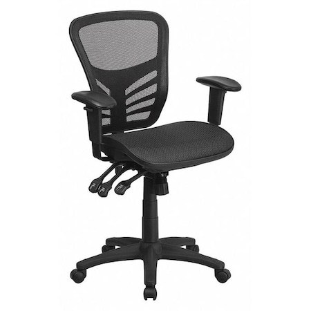 Executive Chair, Black Seat, Mesh Back MPN:HL-0001T-GG