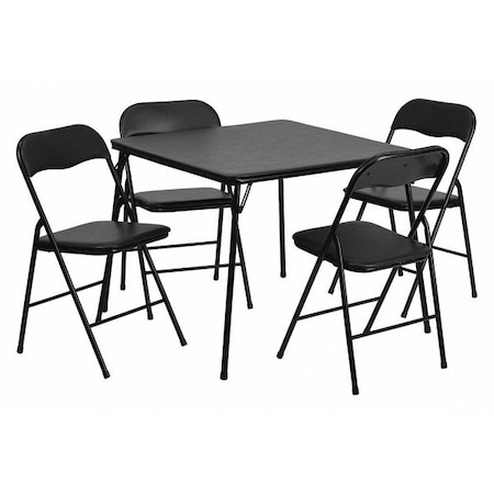 Square Folding Table, 33.5