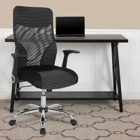 Black High Back Mesh Chair MPN:LF-W-83A-GG
