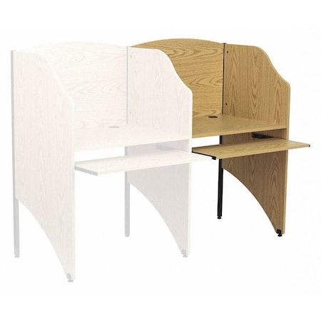 Add-On Study Carrel, Oak MPN:MT-M6202-OAK-ADD-GG