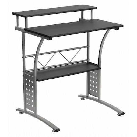 Computer Desk Clifton Computer Desk, Black, 23-1/2