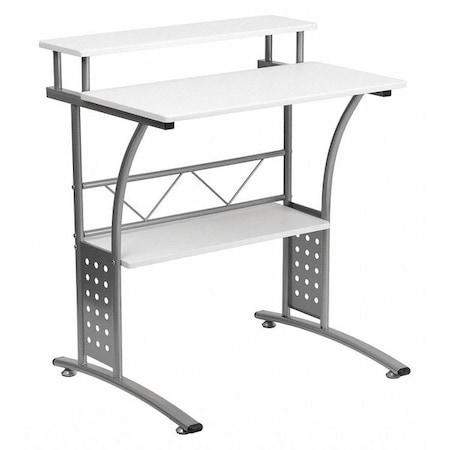Computer Desk Clifton Desk, White, 23-1/2