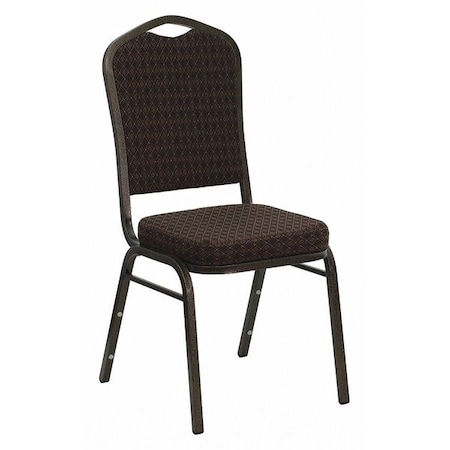 Hercules Banquet Chair, Brown Back, 17-1/4 in W 20-1/4