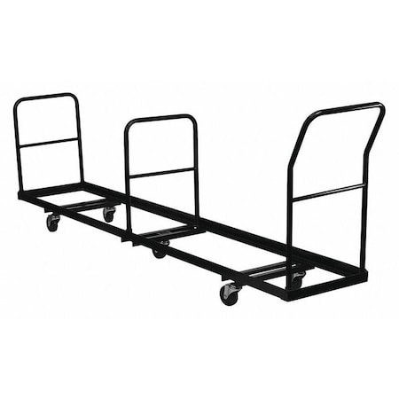 Folding Chair Dolly, 50 Chair Cap, Black MPN:NG-DOLLY-309-50-GG