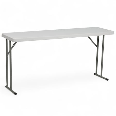 Rectangle Training Table, Plastic Top, White MPN:RB-1860-GG