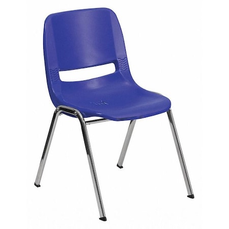 Stach Chair, Navy w/Chrome Frame, 14