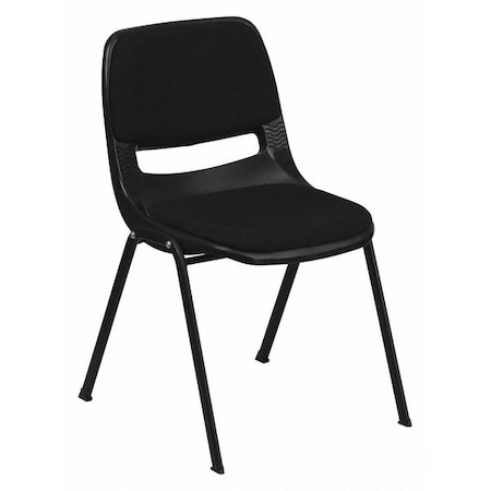 Pad Stack Chair, Plastic, Black MPN:RUT-EO1-01-PAD-GG