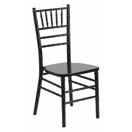 Hercules Chiavari Chair, Black Back, 15-3/4 in W 18