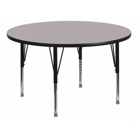 Round Activity Table, Laminate, Grey MPN:XU-A42-RND-GY-H-P-GG