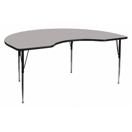 Kidney Activity Table, Laminate, Grey MPN:XU-A4872-KIDNY-GY-T-A-GG