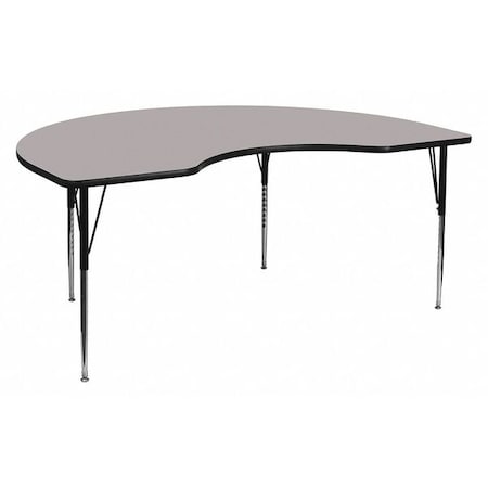 Kidney Activity Table, Laminate, Grey MPN:XU-A4896-KIDNY-GY-H-A-GG