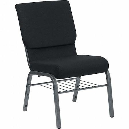Fabric Church Chair, Black MPN:XU-CH-60096-BK-SV-BAS-GG