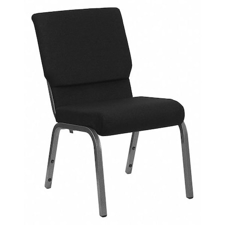 Fabric Church Chair, Black MPN:XU-CH-60096-BK-SV-GG