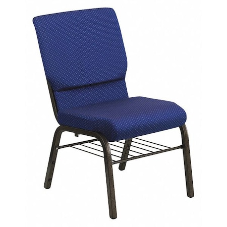 Fabric Church Chair, Blue MPN:XU-CH-60096-NVY-DOT-BAS-GG