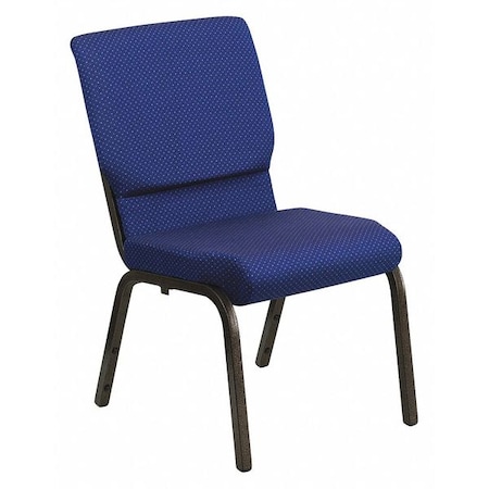 Fabric Church Chair, Blue MPN:XU-CH-60096-NVY-DOT-GG
