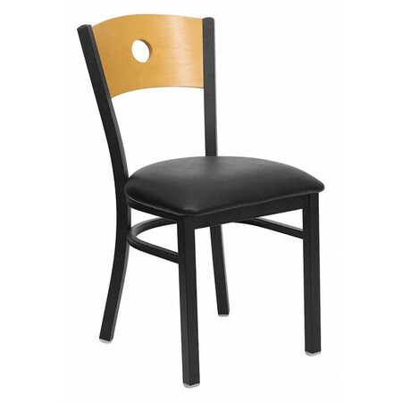 Hercules Restaurant Chair, 16-1/4 in W 21-1/2