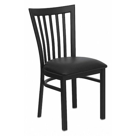 Hercules Restaurant Chair, 17-1/4 in W 18-3/4