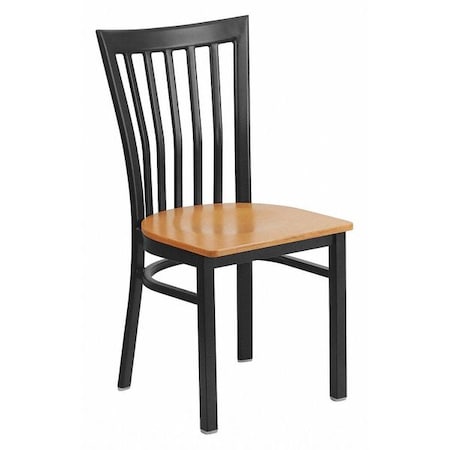 Hercules Restaurant Chair, 17-1/4 in W 18-3/4