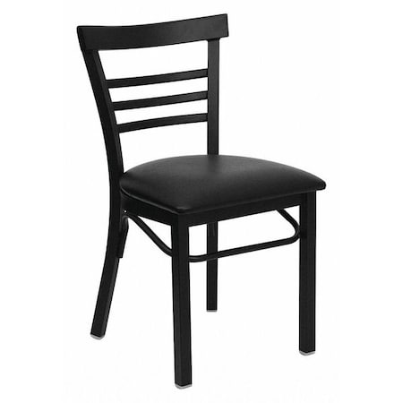 Hercules Restaurant Chair, 17 in W 19-1/2