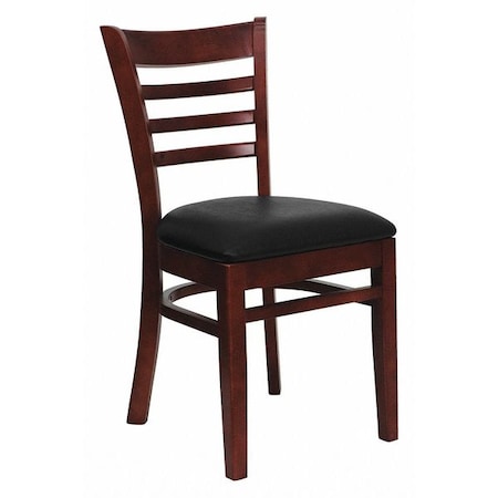 Hercules Restaurant Chair, Wood Back, 17-1/4 in W 20