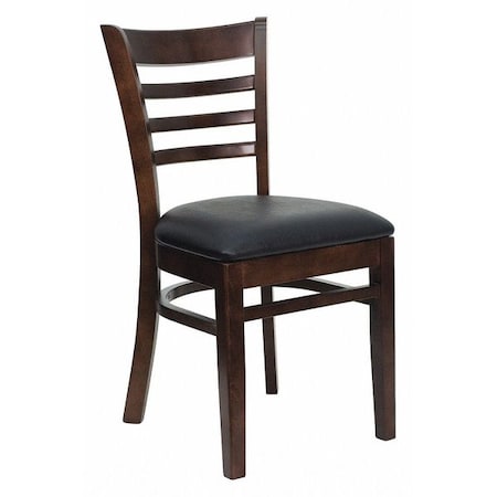 Hercules Restaurant Chair, Wood Back, 17-1/4 in W 20