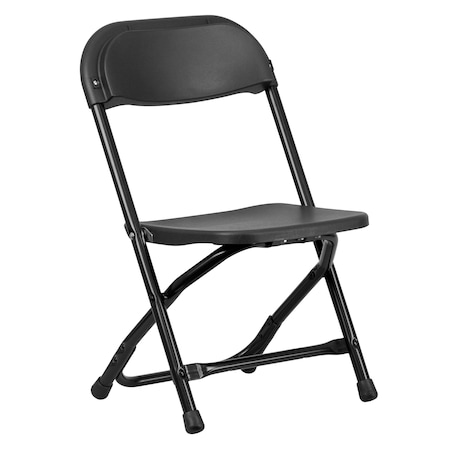 Kids Folding Chair, Black MPN:Y-KID-BK-GG