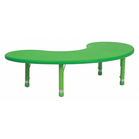 Kidney Activity Table, Plastic, Steel, Green MPN:YU-YCX-004-2-MOON-TBL-GREEN-GG