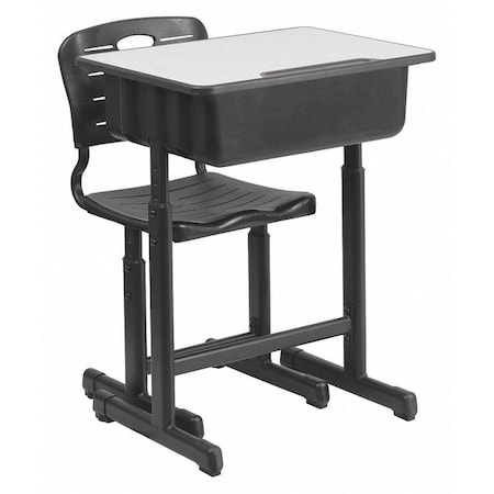 Desk Chair Open Front Desk and Chair, 16-1/4