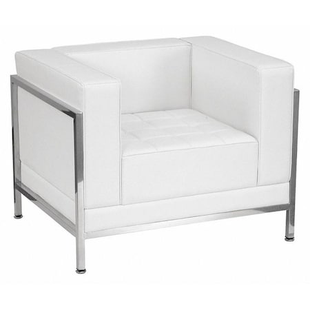 Hercules Imagination Chair, White Back, 35 in W 28-3/4