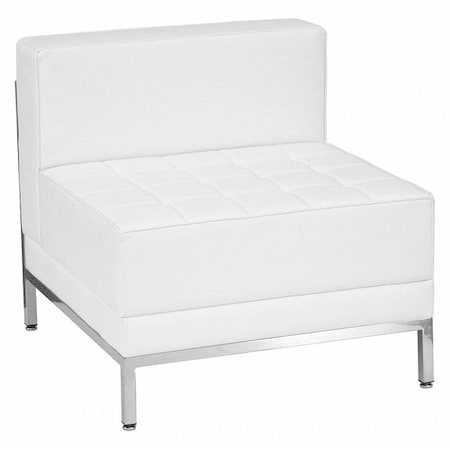 Hercules Imagination Chair, Melrose White Seat, White Back, 28 in W 28-3/4