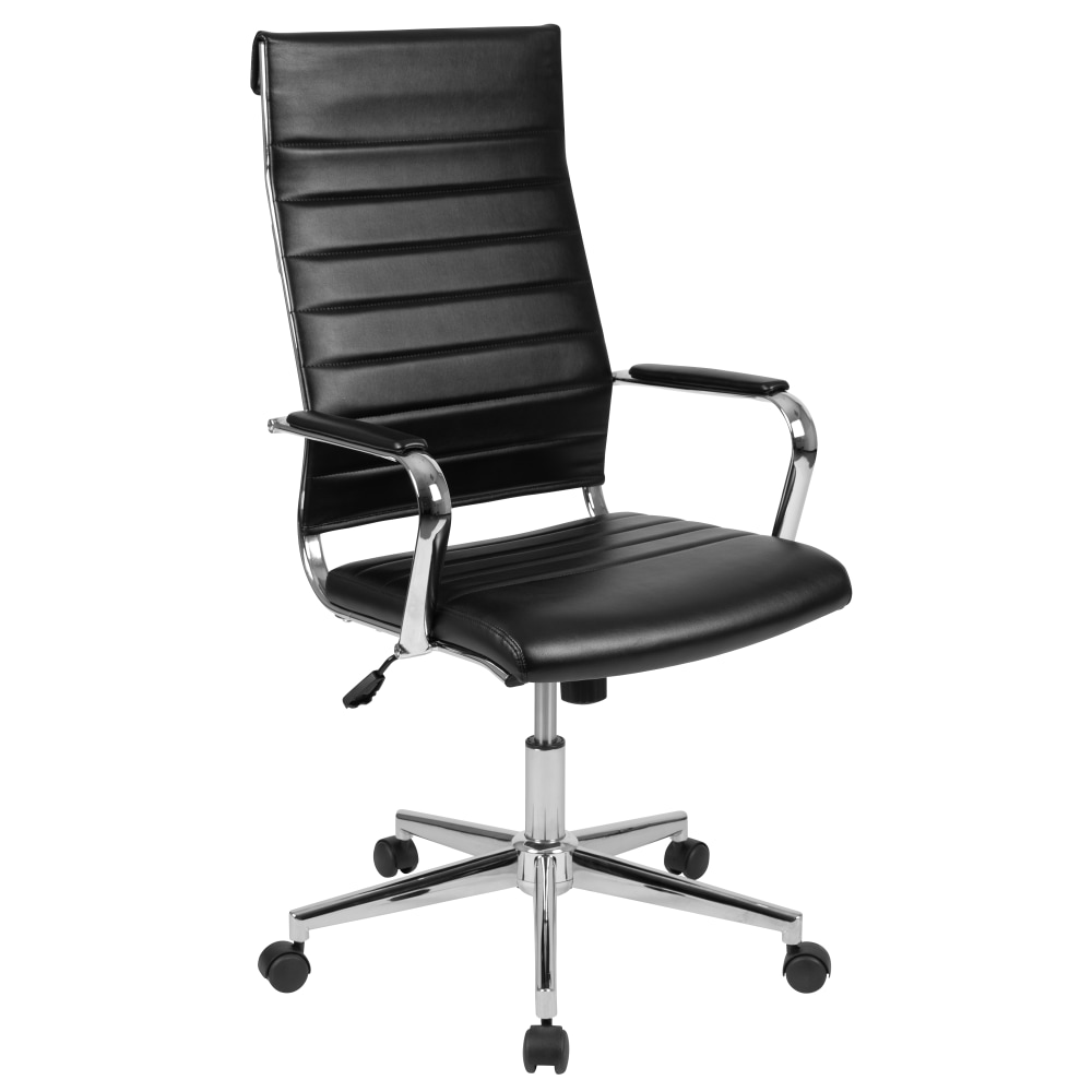 Flash Furniture LeatherSoft Faux Leather High-Back Executive Office Chair, Black, BT20595H1BK MPN:BT20595H1BK