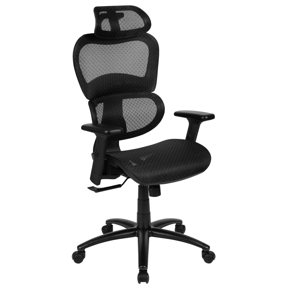 Flash Furniture LO Ergonomic Mesh High-Back Office Chair, Black MPN:HLC1388F1KBK