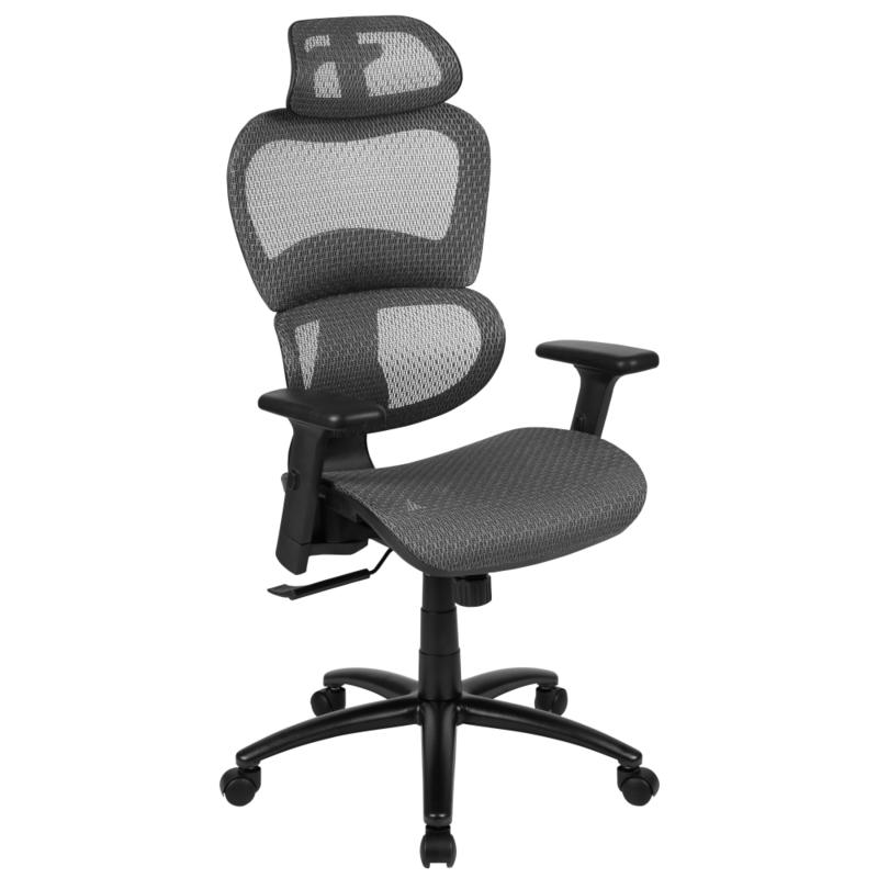 Flash Furniture LO Ergonomic Mesh High-Back Office Chair, Gray MPN:HLC1388F1KGY