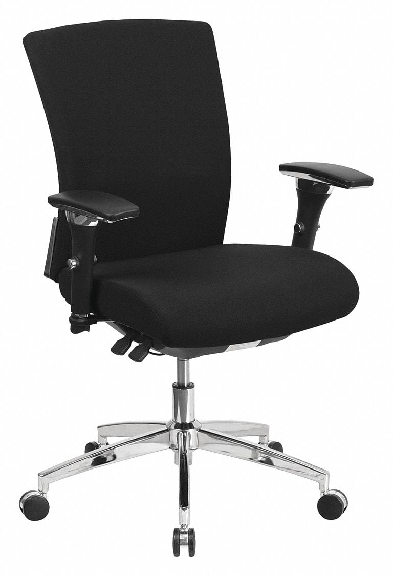 Desk Chair Black Seat Fabric Back MPN:GO-WY-85-6-GG Desk Chair Black Seat Fabric Back MPN:GO-WY-85-6-GG