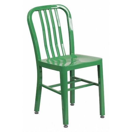 Gael Commercial Grade Green Metal Indoor-Outdoor Chair MPN:CH-61200-18-GN-GG