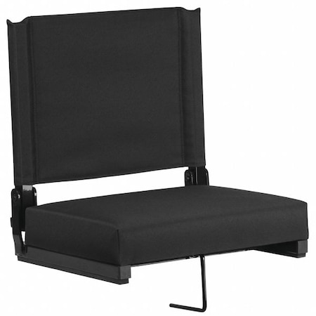 Stadium Chair, 18 in W, Black MPN:XU-STA-BK-GG