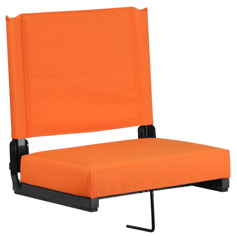 Flash Furniture Grandstand Comfort Seat, Orange/Black MPN:XUSTAOR