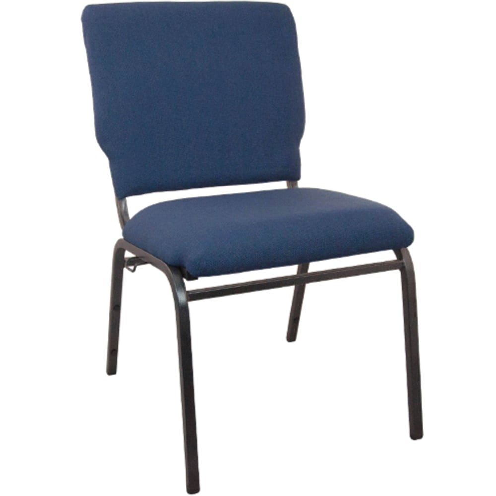 Flash Furniture Advantage Multipurpose Church Chair, Navy/Silver Vein MPN:SEPCHT185101