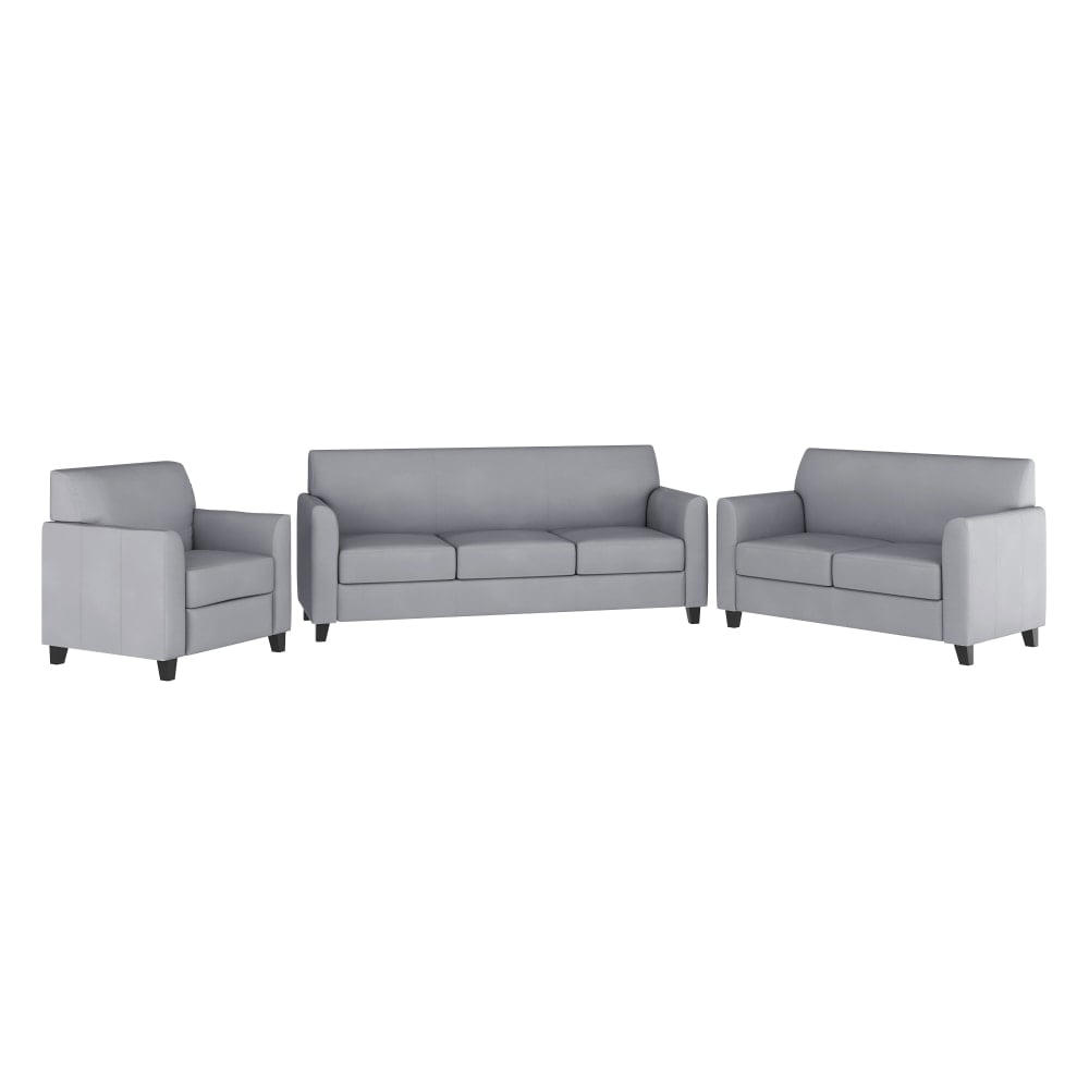 Flash Furniture HERCULES Diplomat Reception Set, Gray MPN:BT827SETGY