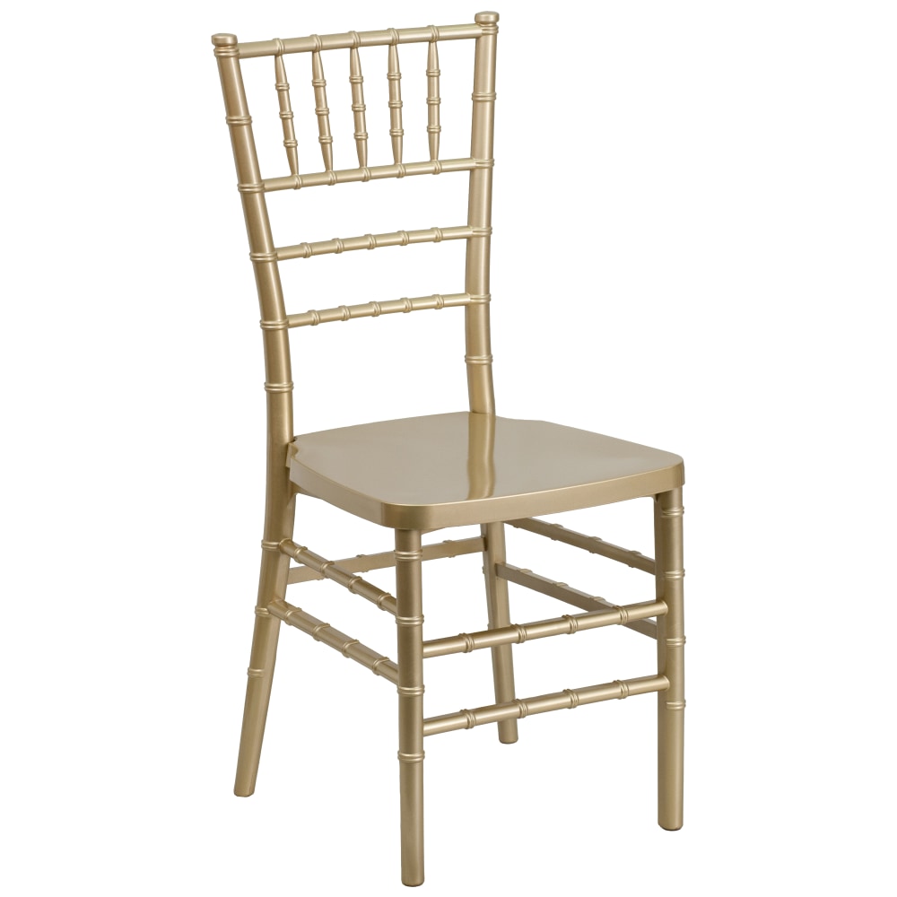 Flash Furniture HERCULES PREMIUM Series Stacking Chiavari Chair, Gold MPN:LEGOLD