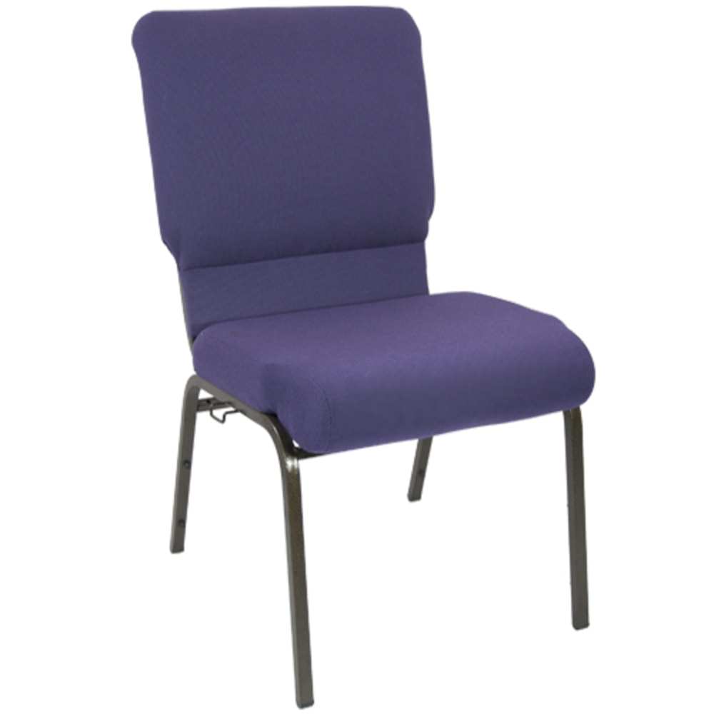 Flash Furniture Advantage Church Chair, Eggplant/Gold Vein MPN:PCHT185115