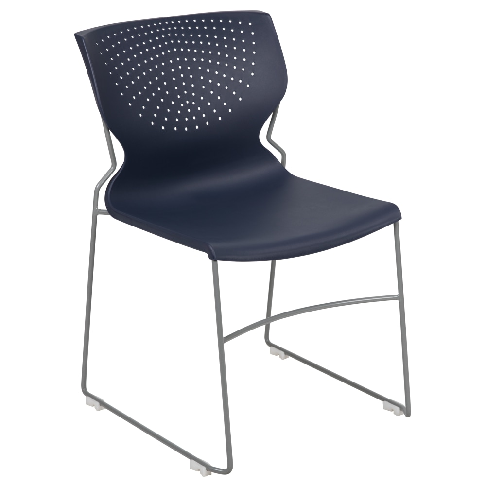 Flash Furniture HERCULES Series Full-Back Stack Chair, Blue MPN:RUT438NY