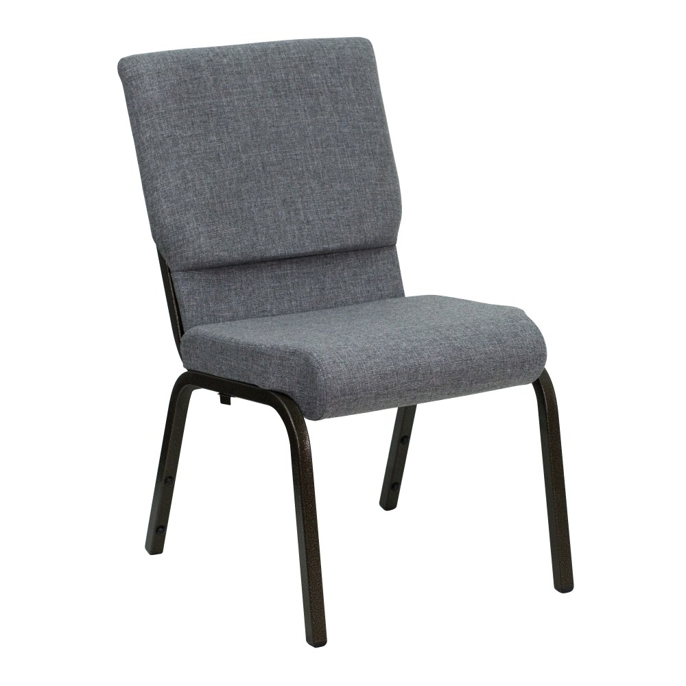 Flash Furniture HERCULES Series Stacking Church Chair, Gray/Gold Vein MPN:XUCH60096BEIJGY
