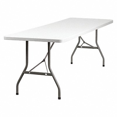 Fold Table Plastic White 30 x96 MPN:RB-3096-GG