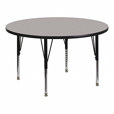 Activity Table Round Gray 42 MPN:XU-A42-RND-GY-H-P-GG