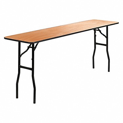 Fold Training Table Wood 18 x72 MPN:YT-WTFT18X72-TBL-GG
