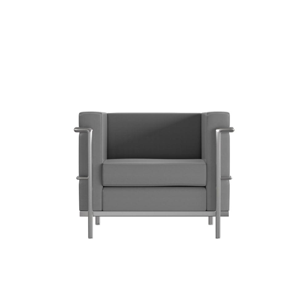 Flash Furniture HERCULES Regal Series Reception Chair, Gray MPN:ZBREG8101CHGY