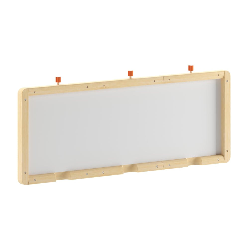 Flash Furniture Bright Beginnings Commercial Grade Wooden 3-Panel STEAM Wall System, Beech MPN:MK-ME088001-GG